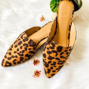 Shoes - 5⭐️LEOPARD MULES SLIP ON FLATS- Shoe Shoes - 5⭐️LEOPARD MULES SLIP ON FLATS- Shoe